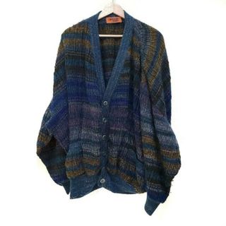 カーディガンMISSONI / ミッソーニ | アンサンブル 花柄 クルーネックニット カーディガン | 40 | マルチカラー | レディース