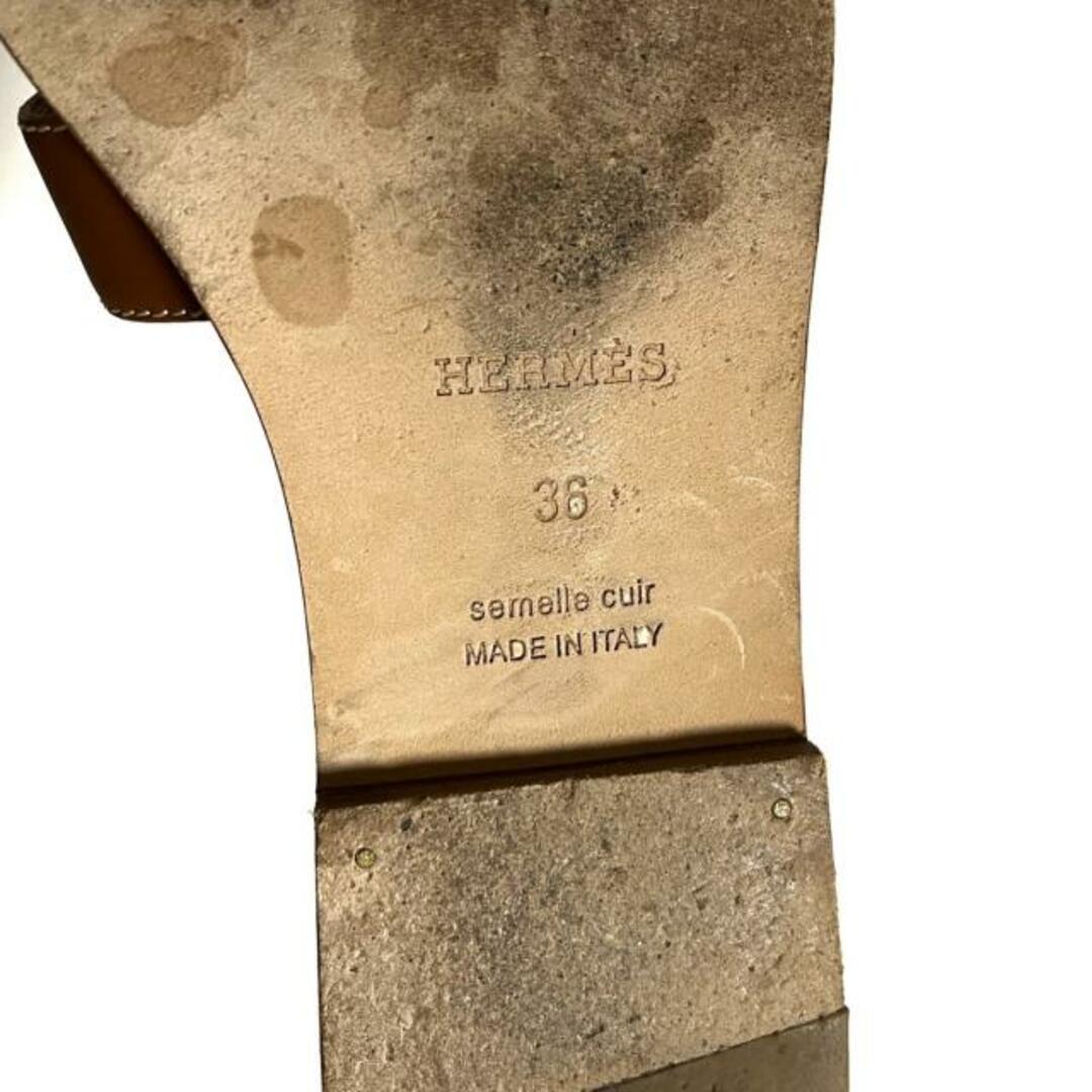 Hermes(エルメス)のエルメス サンダル 36 レディース オラン レディースの靴/シューズ(サンダル)の商品写真