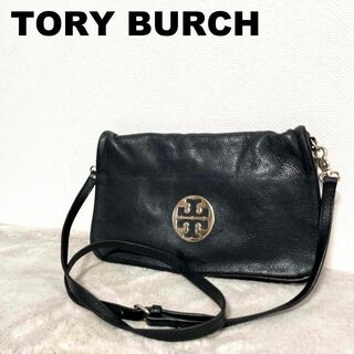 トリーバーチ(Tory Burch)の美品✨TORY BURCH トリーバーチショルダーバッグハンドバッグブラック黒(ショルダーバッグ)