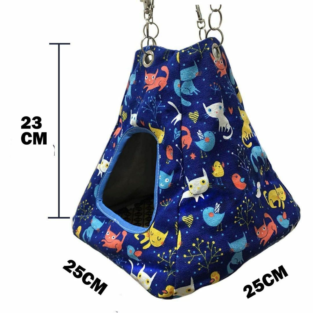 FULUE 小動物 ペットフェレット モモンガ シマリス用 テントと2階のハンモ その他のその他(その他)の商品写真