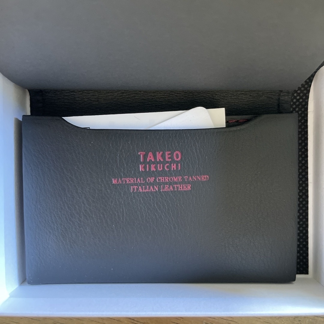 TAKEO KIKUCHI(タケオキクチ)のタケオキクチ　名刺ケース　名刺入れ メンズのファッション小物(名刺入れ/定期入れ)の商品写真