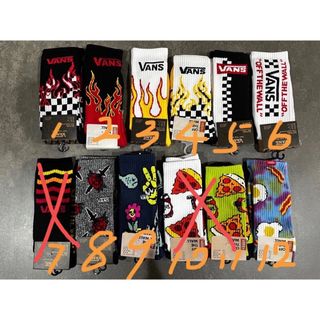 ヴァンズ(VANS)のVANS　SOCKS バンズ　ソックス　靴下　2足セット価額(ソックス)