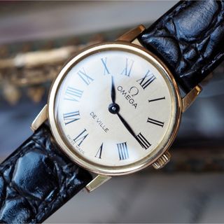 OMEGA - (SALE)オメガ レディース アンティーク時計 14K & 天然ダイヤ OMEGA - (SALE)オメガ レディース アンティーク時計 14K & 天然ダイヤ