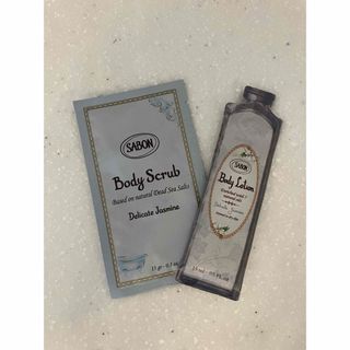 サボン(SABON)のSABON ジャスミンの香りボディローション試供品(ボディローション/ミルク)