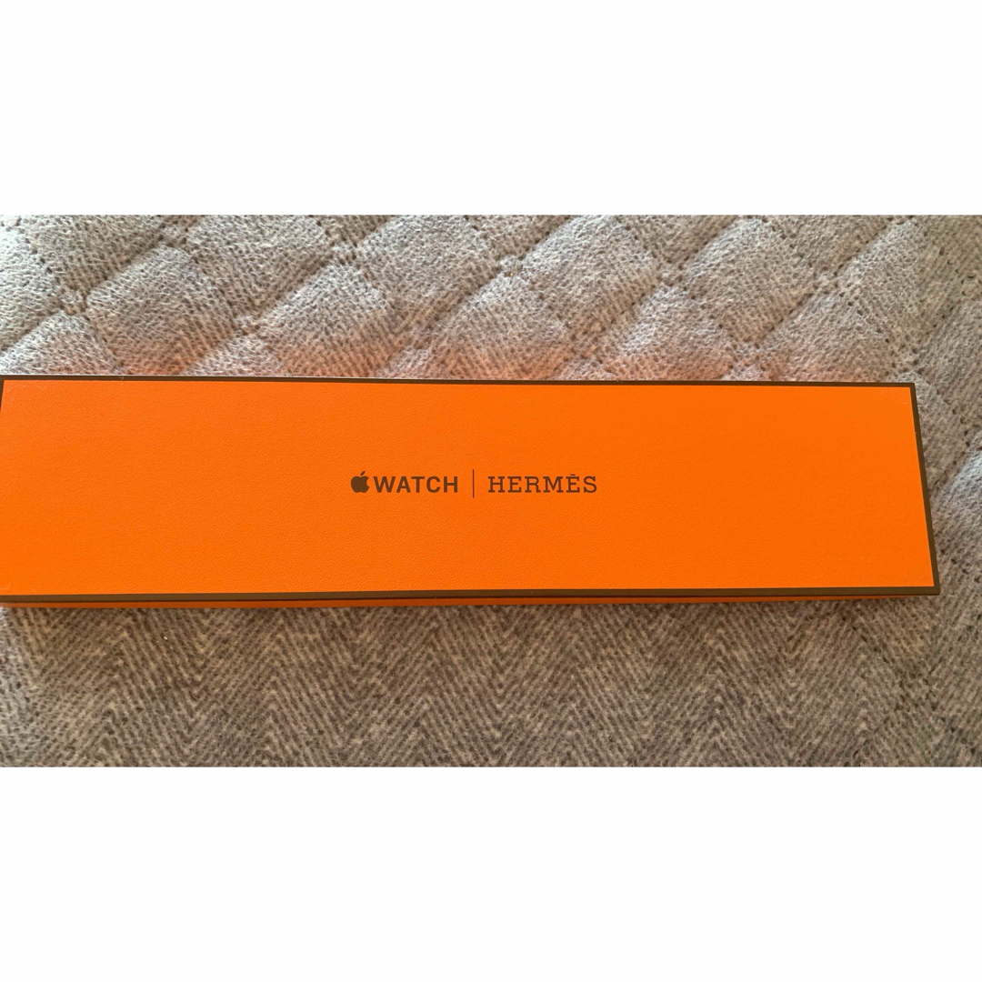 【新品】Apple Watch HERMES ブラックシンプルトゥールストラップレザーベルト