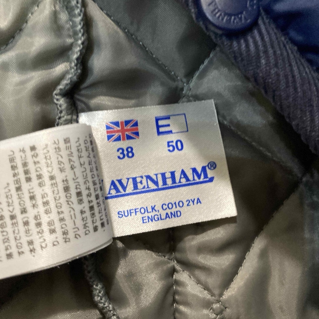 LAVENHAM(ラベンハム)の専用　美品　LAVENHAM　ラベンハムキルティングジャケット　ネイビー　38 レディースのジャケット/アウター(ブルゾン)の商品写真