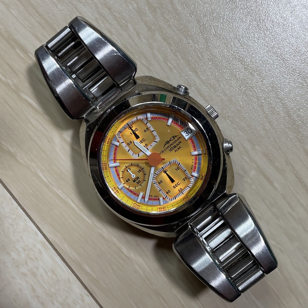 SEIKO(セイコー)のSEIKO ALBA chronograph AKA 腕時計 メンズの時計(腕時計(アナログ))の商品写真