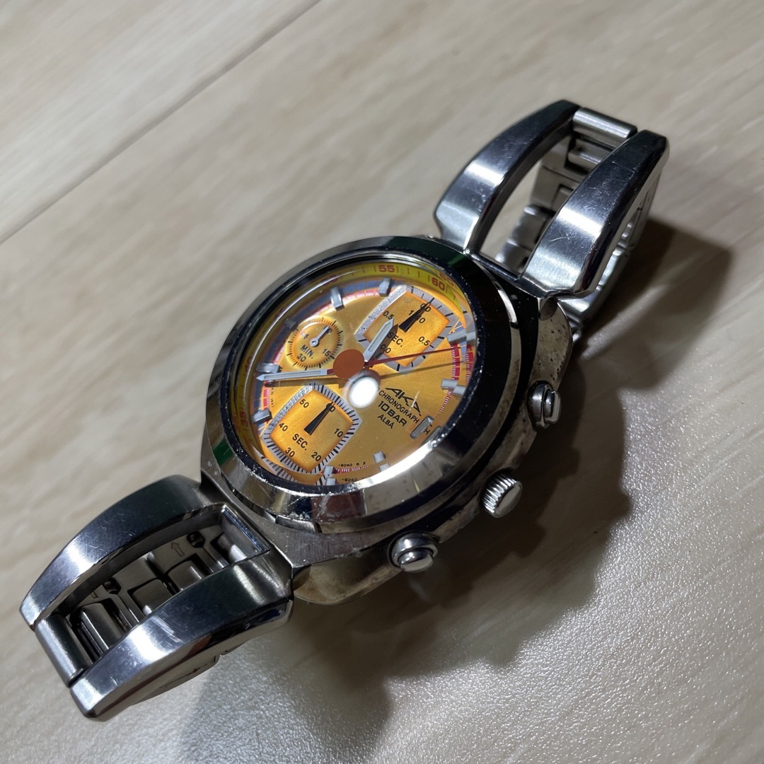 SEIKO(セイコー)のSEIKO ALBA chronograph AKA 腕時計 メンズの時計(腕時計(アナログ))の商品写真