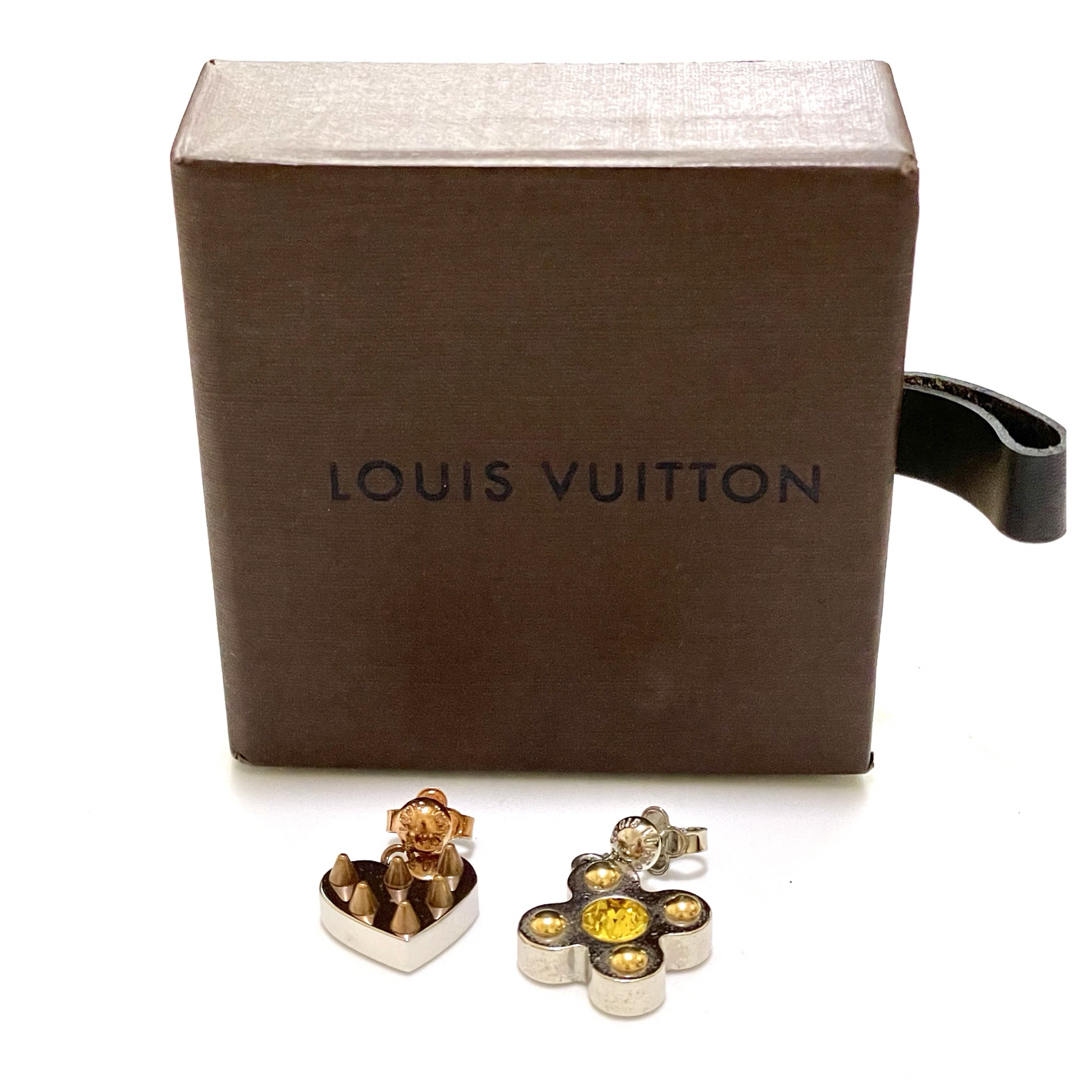 LOUIS VUITTONラブレターズピアス＊訳ありピアス