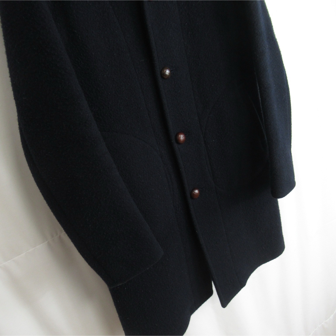 【特別セール品】 DANTON - DANTON ウール フーデット ロングコート アウター ジャケット・アウター