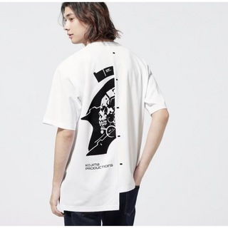 ジーユー(GU)の新品GU× KOJIMA PRODUCTIONSグラフィックT(Tシャツ/カットソー(半袖/袖なし))