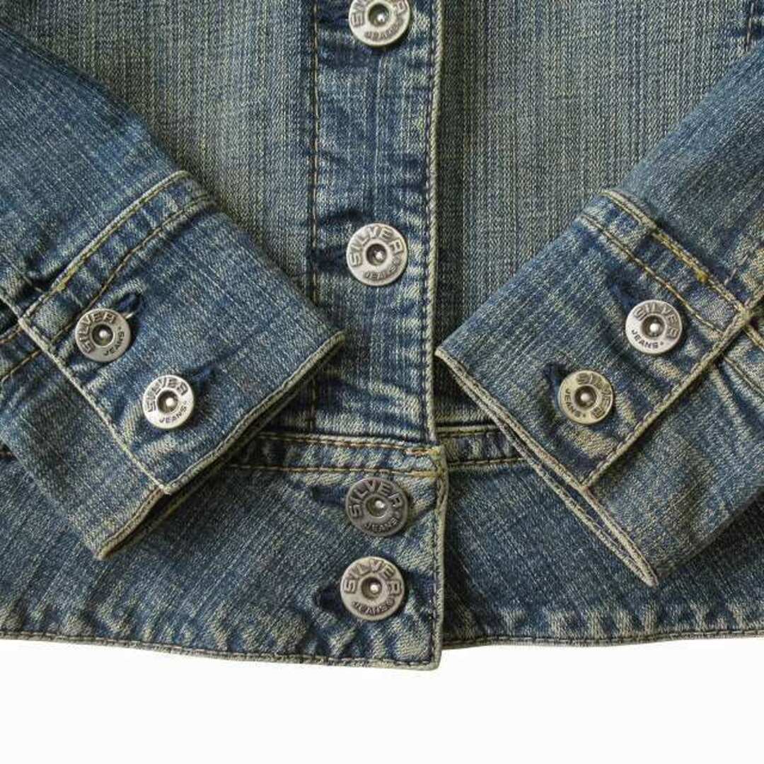 other(アザー)のシルバージーンズ Silver Jeans デニム ジャケット ブルゾン XS レディースのジャケット/アウター(その他)の商品写真