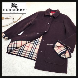 BURBERRY - 美品 BURBERRY リバーシブルブルゾン ノバチェック Lの通販