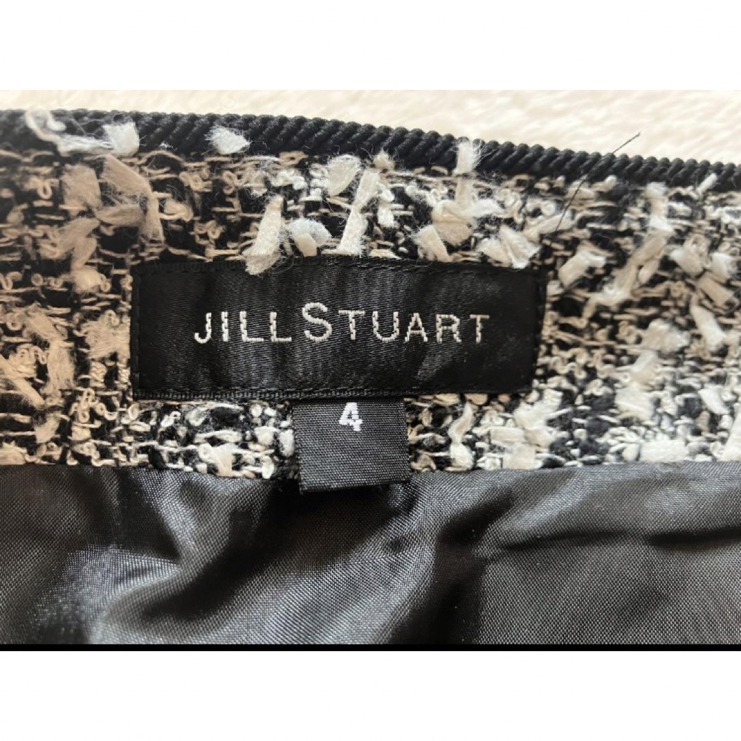 JILLSTUART(ジルスチュアート)の【美品】JILLSTUART ジルスチュアート 台形 ミニ スカート ツィード レディースのスカート(ミニスカート)の商品写真