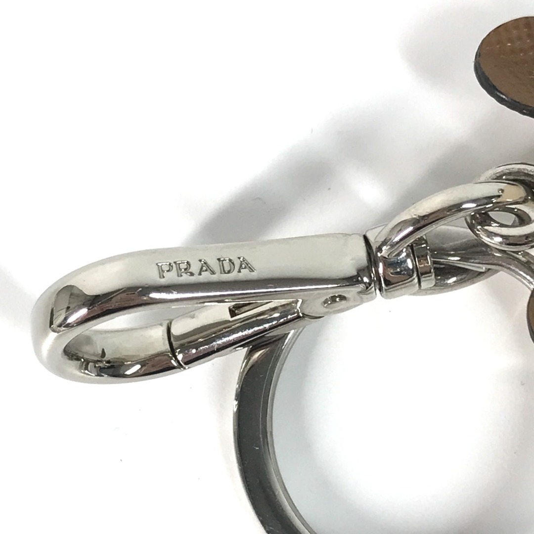 PRADA(プラダ)のプラダ PRADA クマ ベア ロボット サフィアーノ ファー バッグチャーム キーホルダー チャーム メタル マルチカラー レディースのアクセサリー(チャーム)の商品写真