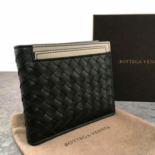 ボッテガ(Bottega Veneta) 折り財布(メンズ)（ブラック/黒色系）の通販