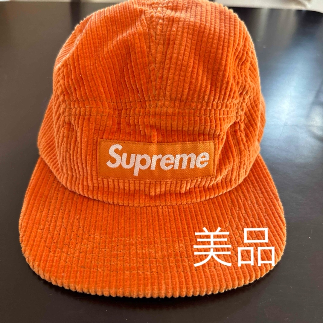 Supreme - supreme キャップ コーデュロイ オレンジの通販 by kaaa.o's ...