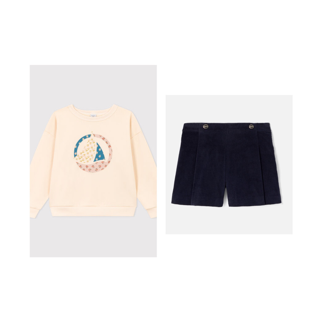 PETIT BATEAU(プチバトー)のar09 様専用②◆ キッズ/ベビー/マタニティのキッズ服女の子用(90cm~)(Tシャツ/カットソー)の商品写真