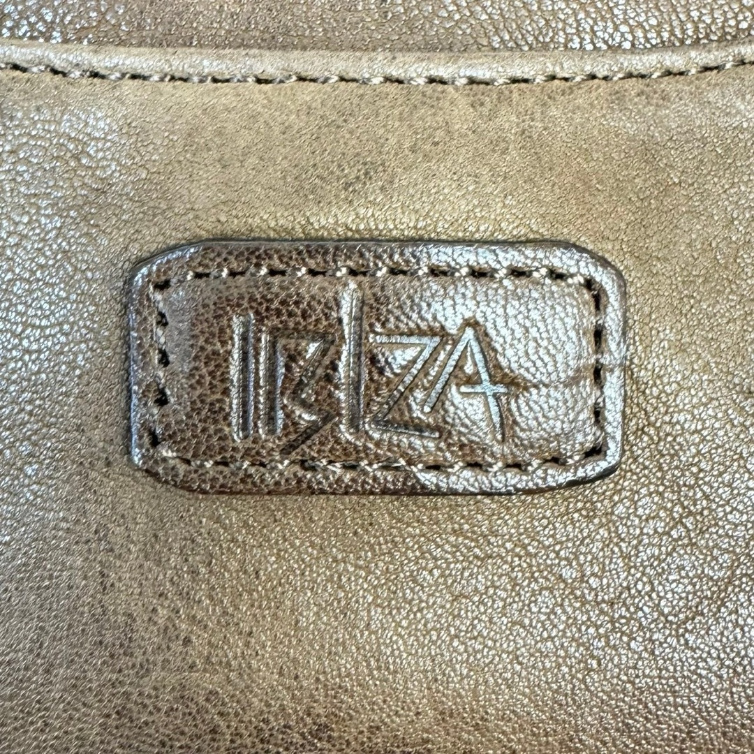 IBIZA(イビザ)の24A12 IBIZA イビザ ハンドバッグ レザー 本革 ブラウン レディースのバッグ(ハンドバッグ)の商品写真