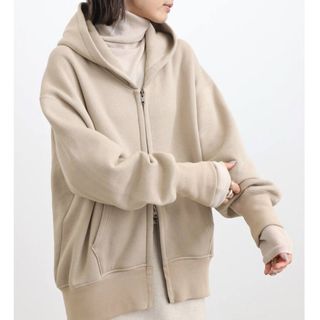 アパルトモンドゥーズィエムクラス(L'Appartement DEUXIEME CLASSE)の【AMERICANA/アメリカーナ】 WIDE FULLZIP HOODIE(パーカー)