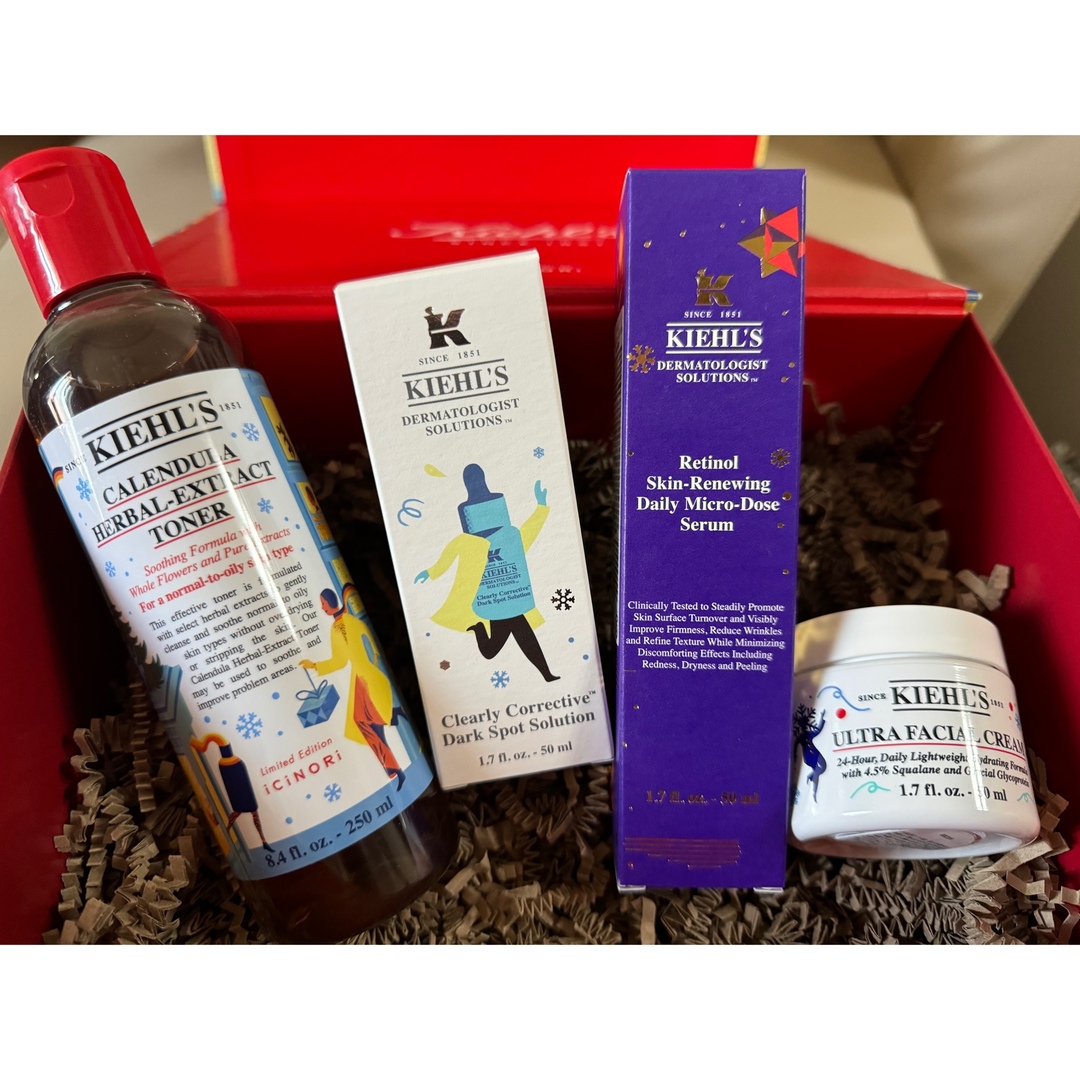 Kiehl's(キールズ)の【新品未使用】キールズ　ホリデー限定アイテムセット コスメ/美容のスキンケア/基礎化粧品(美容液)の商品写真