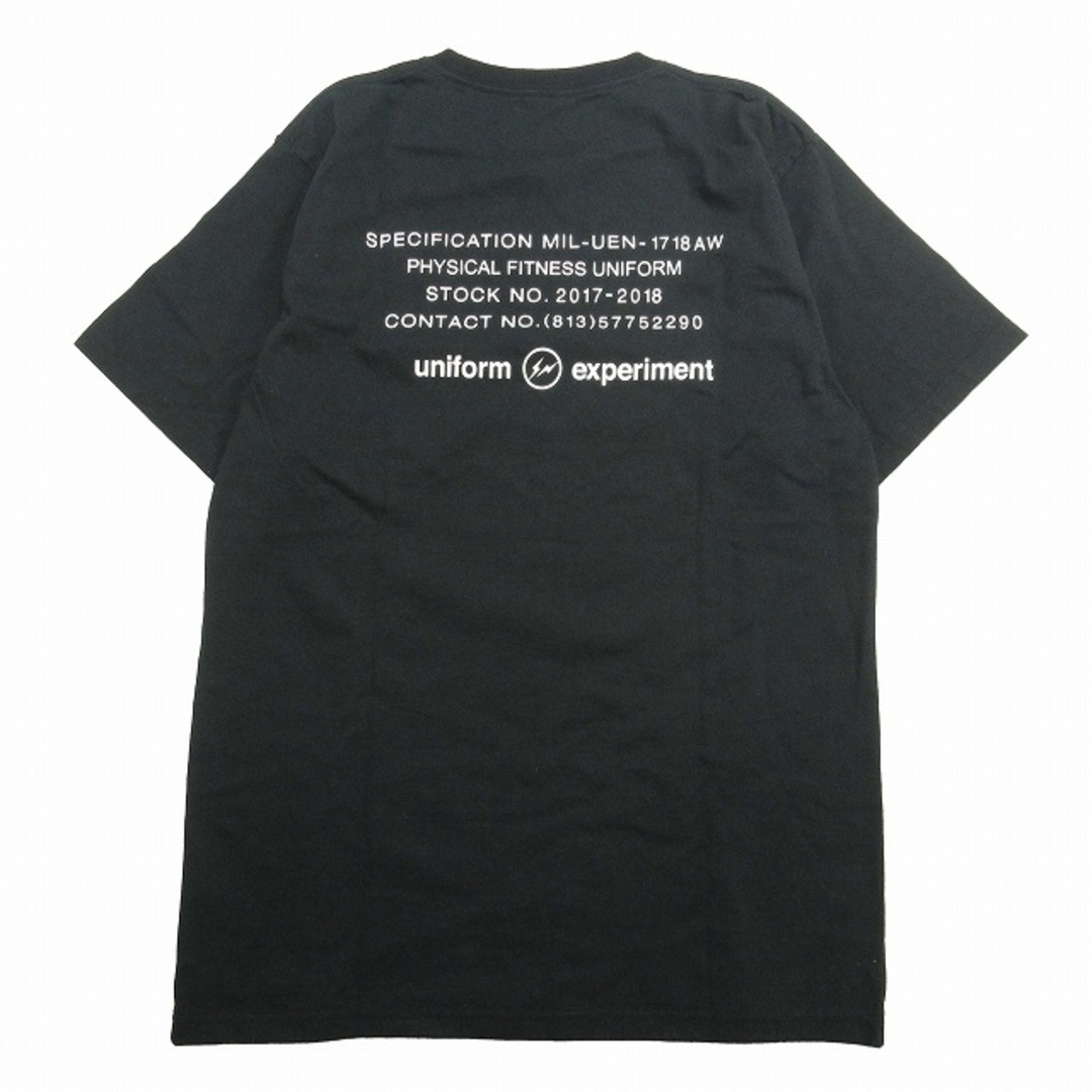 uniform experiment(ユニフォームエクスペリメント)の美品 17SS ユニフォームエクスペリメント Tシャツ ロゴ バックプリント メンズのトップス(Tシャツ/カットソー(半袖/袖なし))の商品写真