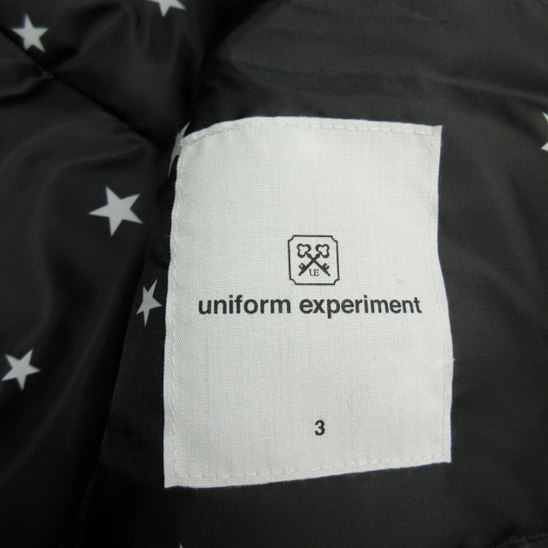 uniform experiment(ユニフォームエクスペリメント)のユニフォームエクスペリメント N-3B パテッド ファー ブルゾン ジャケット メンズのジャケット/アウター(フライトジャケット)の商品写真