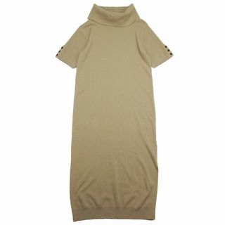 マックスマーラ(Max Mara)のマックスマーラ 白タグ カシミヤ 100％ タートルネック ニット ワンピース(ロングワンピース/マキシワンピース)