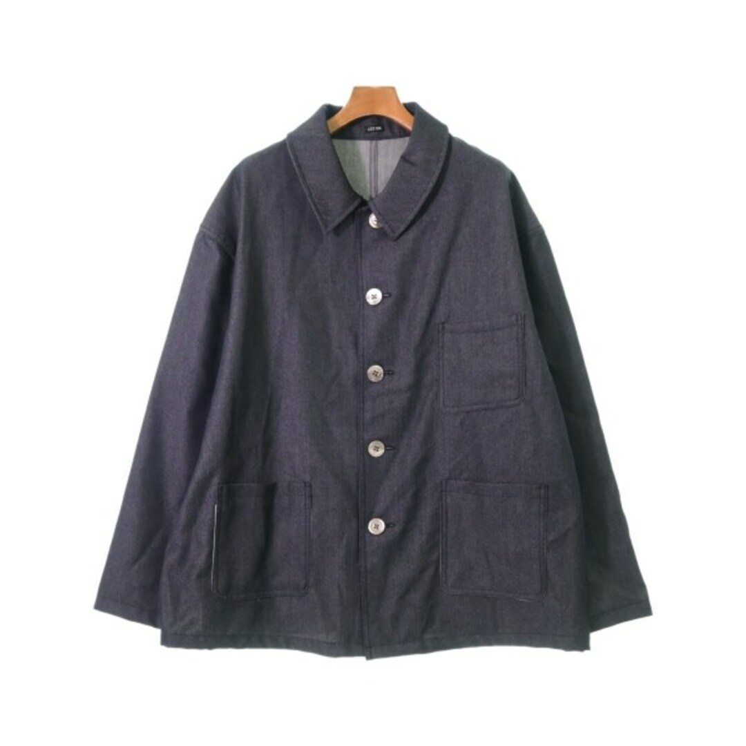 Les Six - LES SIX レシス カバーオール 0(XS位) 紺系 【古着 Les Six - LES SIX レシス カバーオール 0(XS位) 紺系 【古着
