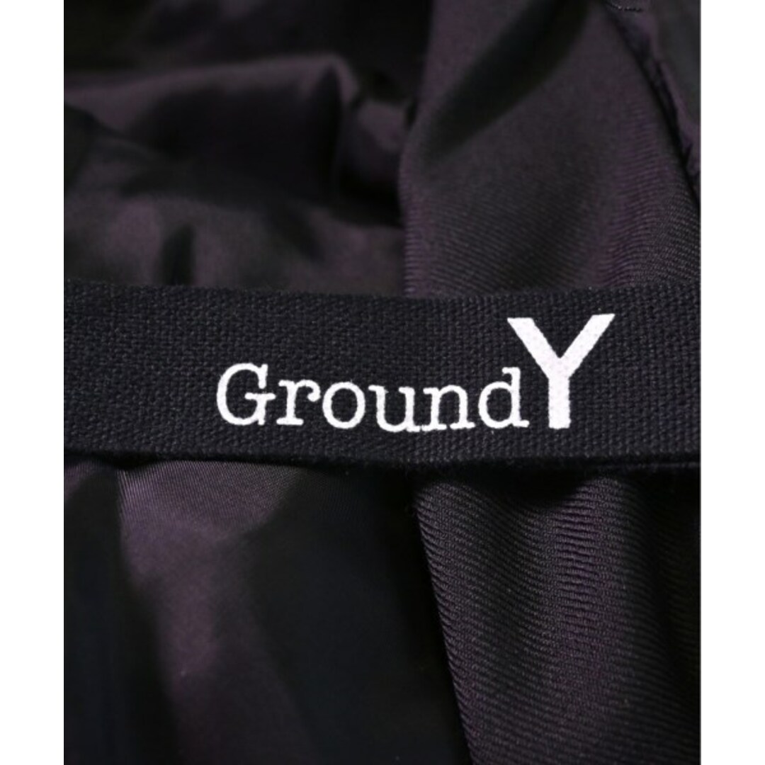 Ground Y(グラウンドワイ)のGround Y グラウンド　ワイ ブルゾン（その他） -(XL位) 黒 【古着】【中古】 メンズのジャケット/アウター(その他)の商品写真