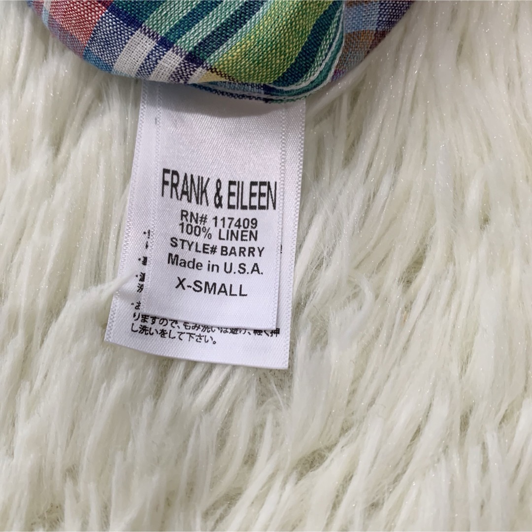 Frank&Eileen(フランクアンドアイリーン)のフランク&アイリーン Frank&Eileen 長袖シャツ　マルチカラー レディースのトップス(シャツ/ブラウス(長袖/七分))の商品写真