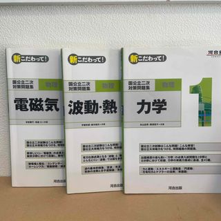 国公立二次対策問題集物理　力学・波動、熱・電磁気　3点セット(語学/参考書)