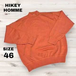 HIKEY HOMME COLLECTIONS メンズ  オレンジ　毛100%(ニット/セーター)