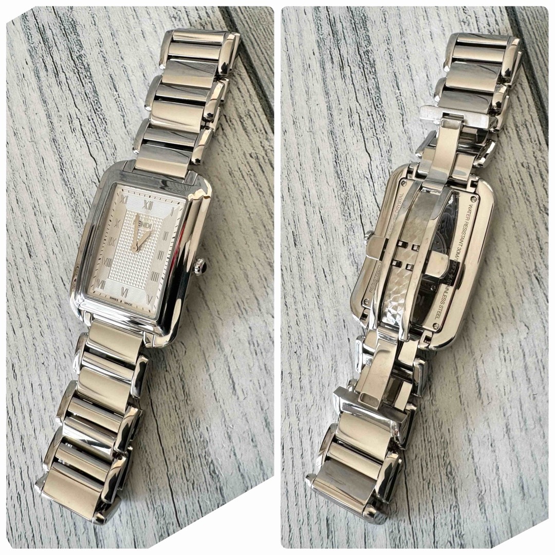 【美品】FENDI フェンディ 腕時計 70000G メンズ スクエア 【美品】FENDI フェンディ 腕時計 70000G メンズ スクエア