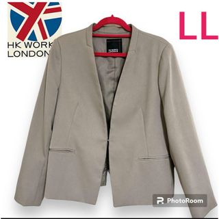 lourenlouren twill no collar jacket