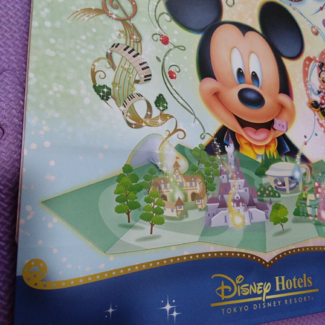 Disney(ディズニー)の【美品】ディズニーランドホテル 紙袋 レディースのバッグ(ショップ袋)の商品写真