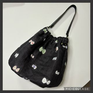 ヨハンナグリクセン ショルダーバッグ Doris 黒 ブラック Milk bag