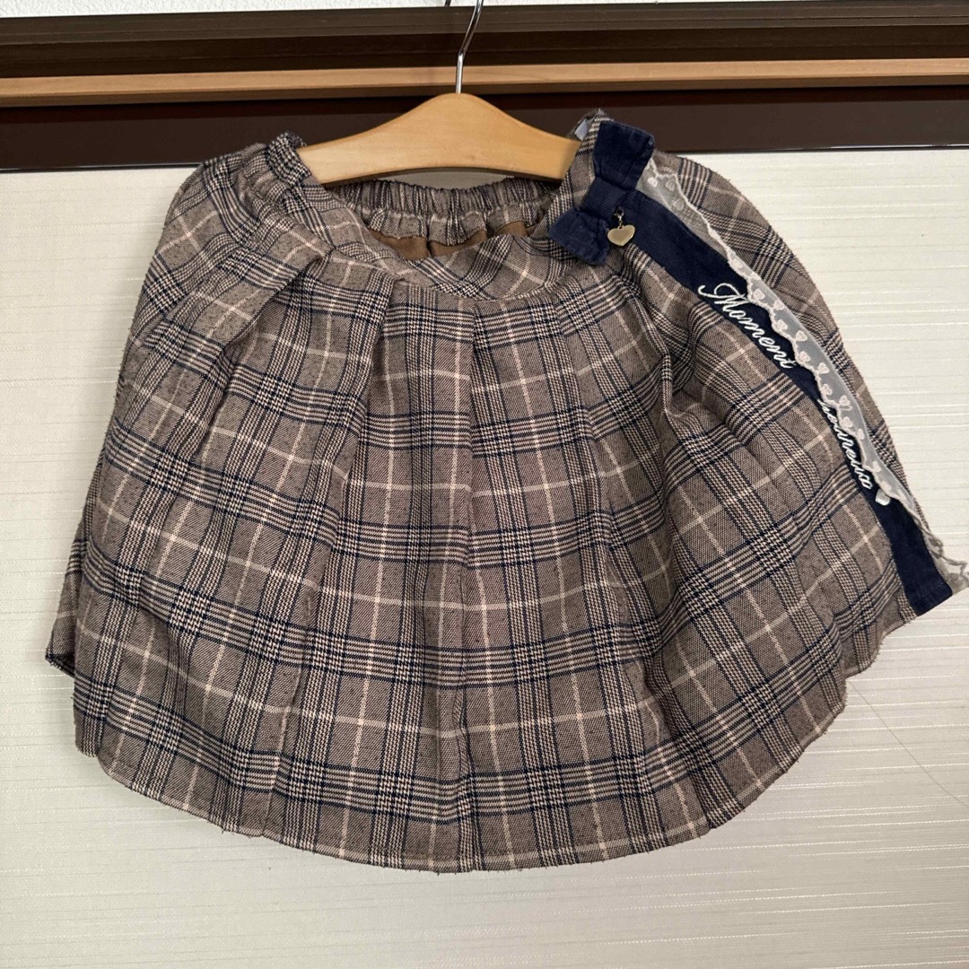 axes femme kids(アクシーズファムキッズ)のスカート キッズ/ベビー/マタニティのキッズ服女の子用(90cm~)(スカート)の商品写真