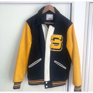 シュプリーム(Supreme)のSupreme  captain varsity jacket  シュプリーム(スタジャン)