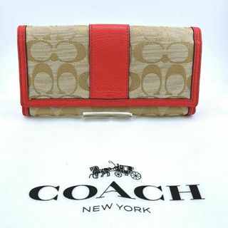 コーチ(COACH)のコーチ 長財布 ベージュ レディース F51772(財布)