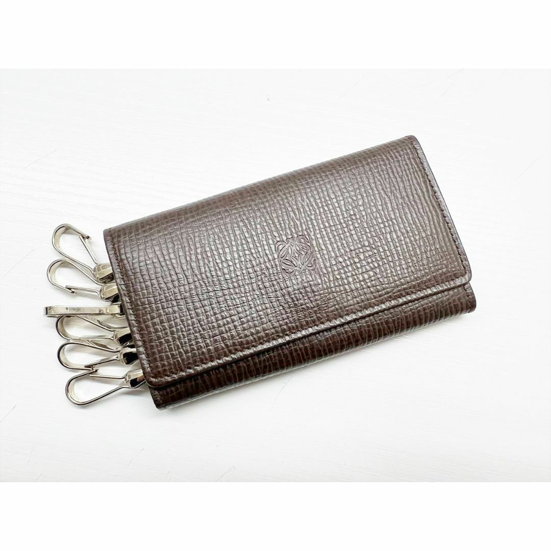 値下 新品 LOEWE ロエベ キーケース レザー アナグラム 泊まる 値下 新品 LOEWE ロエベ キーケース レザー アナグラム 泊まる