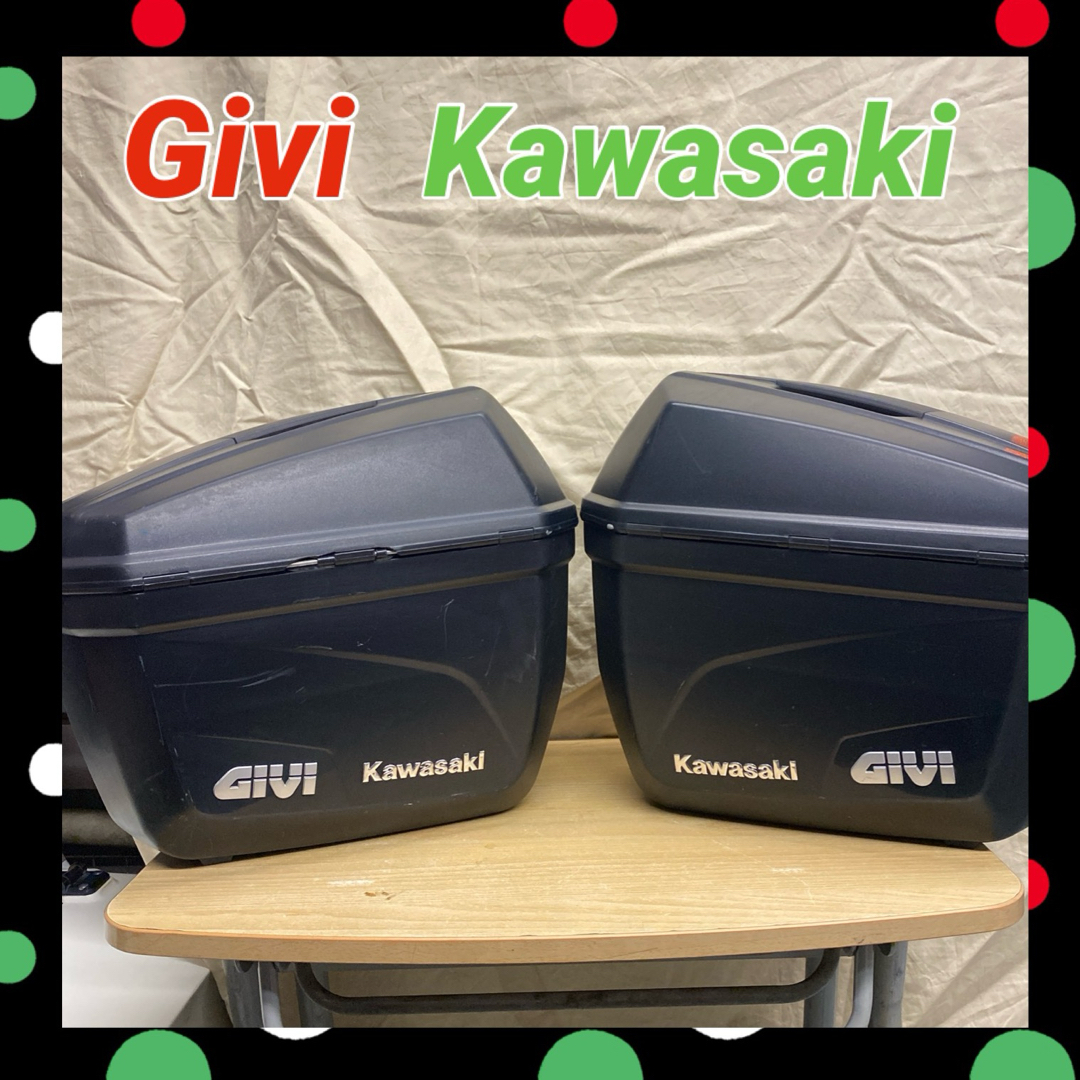 Givi Kawasaki★パニアケース サイドバック サドルバックバイク