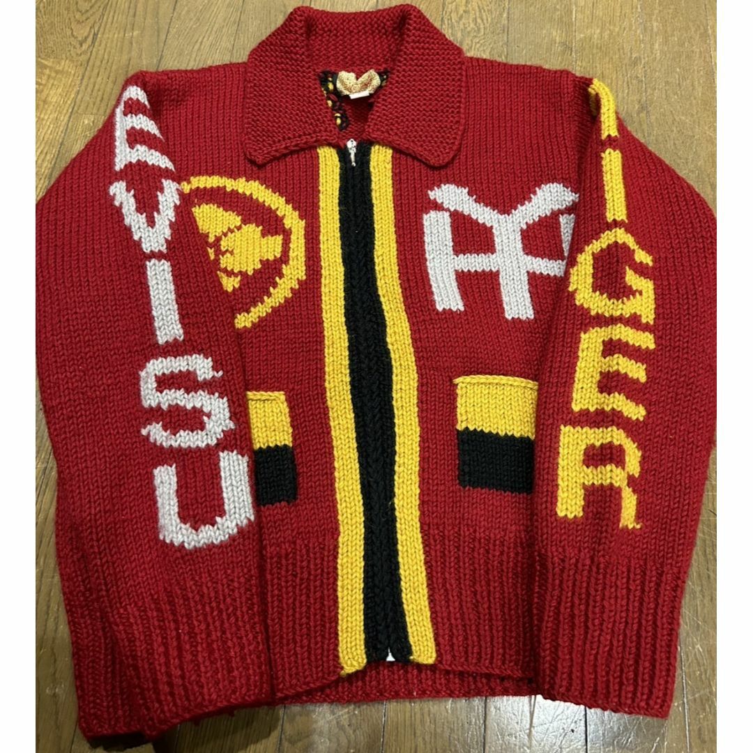 EVISU(エビス)の＊EVISU トラミミ タイガー カウチンニット セーター 38 メンズのトップス(ニット/セーター)の商品写真