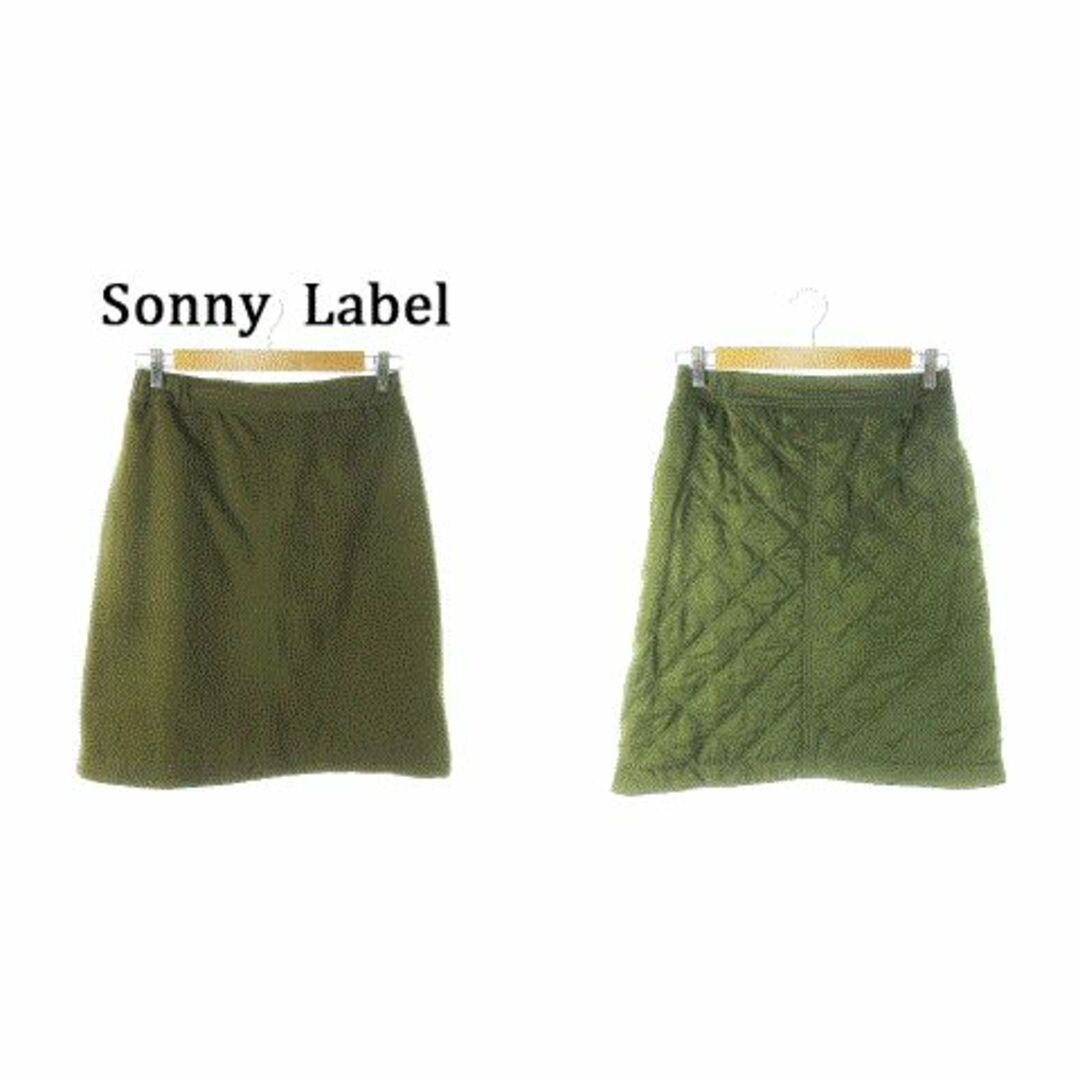 URBAN RESEARCH SONNY LABEL(アーバンリサーチサニーレーベル)のアーバンリサーチサニーレーベル タイトスカート F 緑 220203AO21A レディースのスカート(ひざ丈スカート)の商品写真