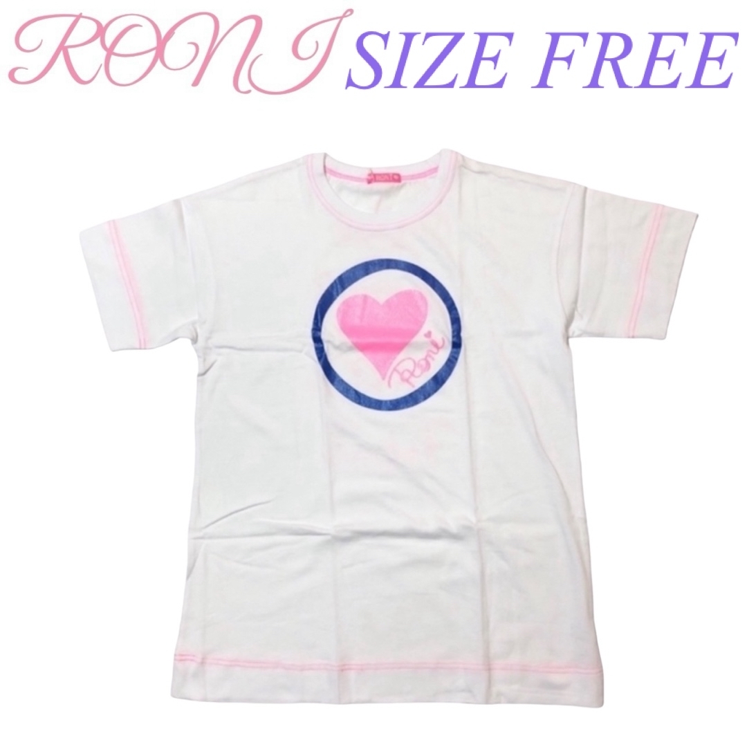 RONI(ロニィ)のAK61 RONI 半袖ルーズTシャツ キッズ/ベビー/マタニティのキッズ服女の子用(90cm~)(Tシャツ/カットソー)の商品写真