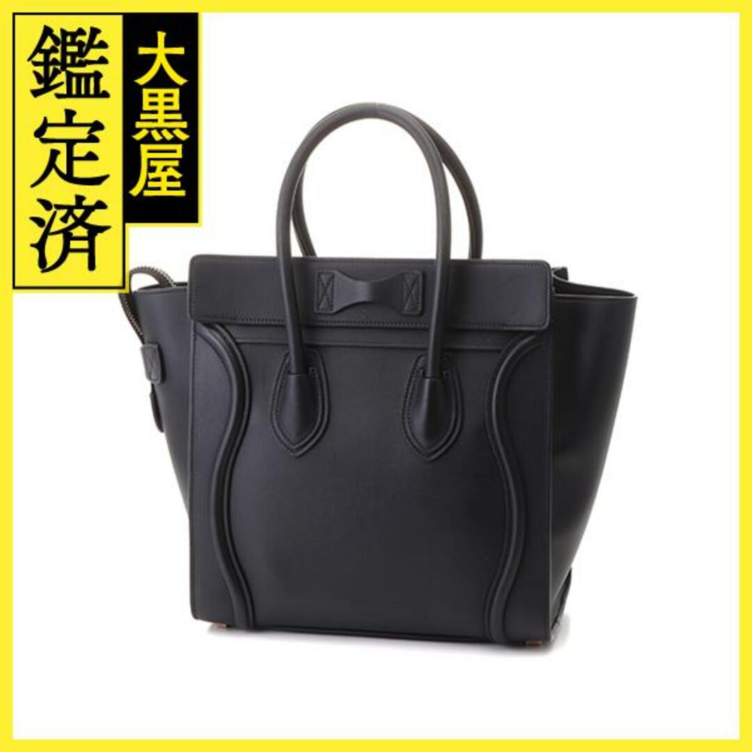 【CELINE】ラゲージマイクロショッパーハンドバッグ　ブラックＨOUZANブランド