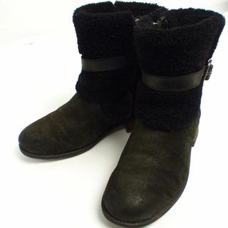 アグ(UGG)の【訳あり】UGG / アグ サイドジップ ムートンブーツUSA7(ブーツ)