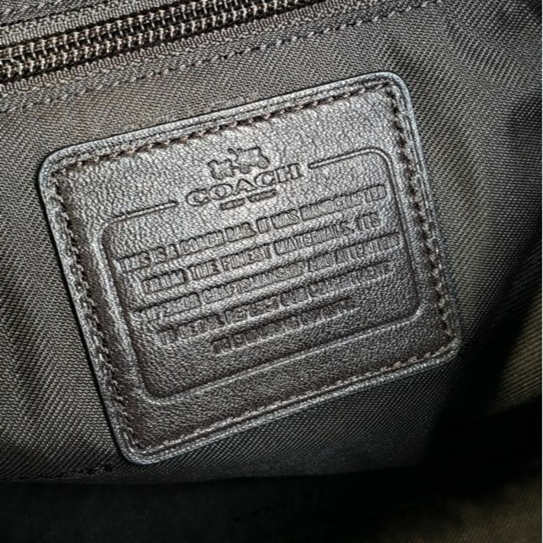 COACH(コーチ)の美品 コーチ COACH ☆ シグネチャーキャンバス ショルダーバッグ ベージュ レディースのバッグ(ショルダーバッグ)の商品写真