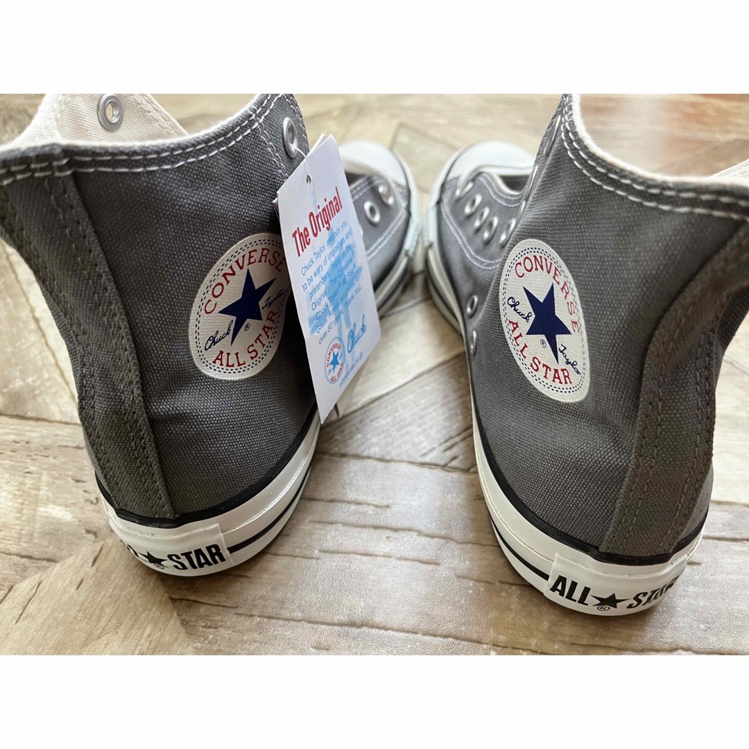 CONVERSE(コンバース)の【未使用】コンバース 25cm ハイカット グレー レディースの靴/シューズ(スニーカー)の商品写真