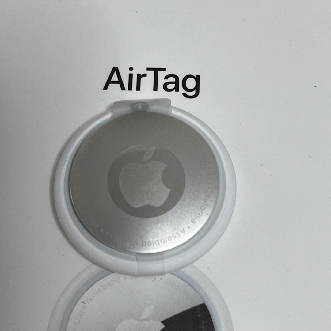 Apple(アップル)のAirTag 新品未使用 エアタグ 本体 1個 追跡 忘れ物防止 Apple スマホ/家電/カメラのスマホアクセサリー(その他)の商品写真